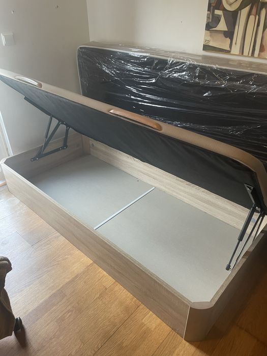 Cama sommier solteiro
