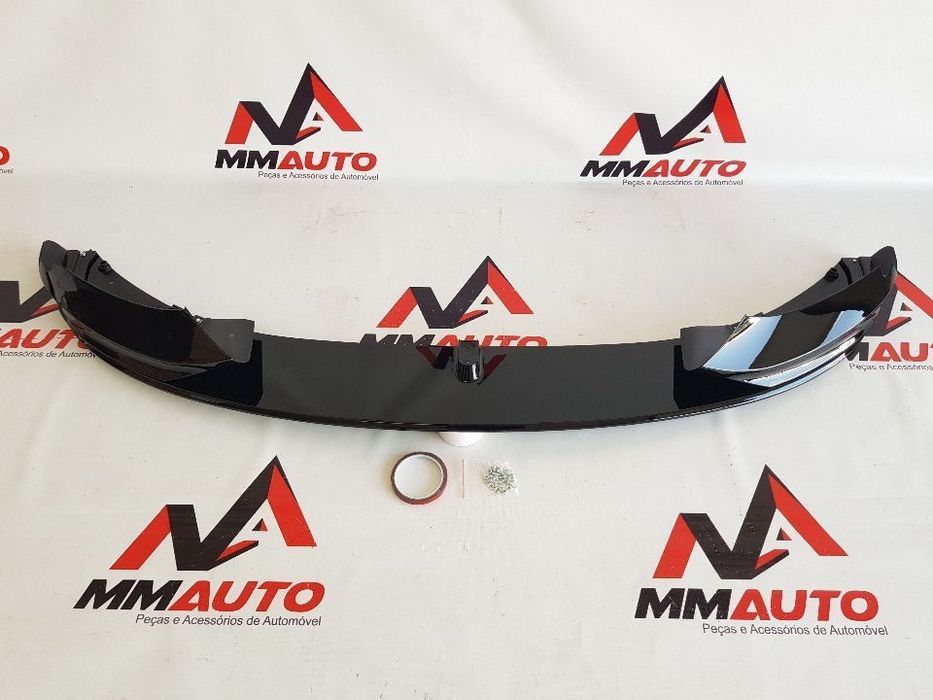 Spoiler Frontal BMW Série 4 F32 F33 F36 M-Performance Preto Brilho