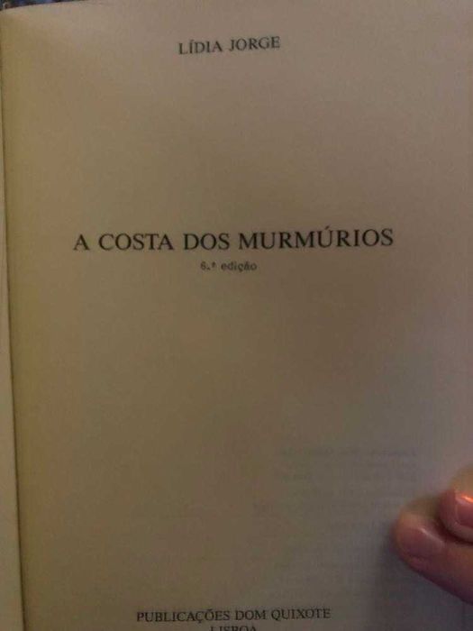 Livros autografados - Lídia Jorge, Manuel Alegre, Fernando Campos, outros
