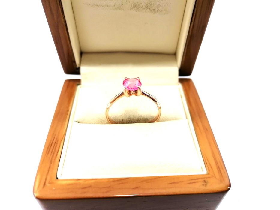 Złoty pierścionek pr.585 R.16 Lombard Żuromin Loombard