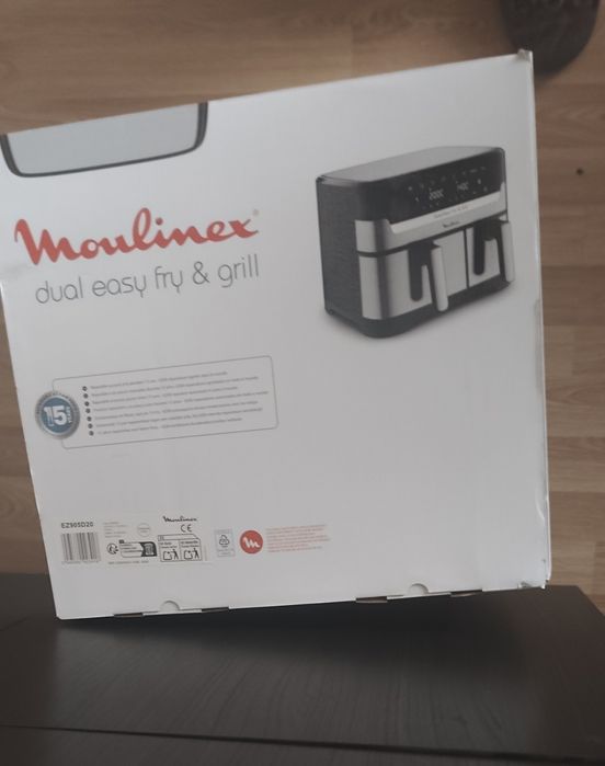 Air-fryer Moulinex EZ905D20 nova na caixa com 3 anos de garantia