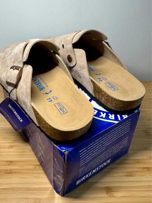 Birkenstock boston suede