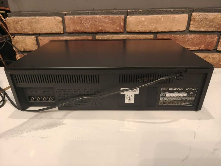 DENON DR-M30HX ! Znakomity deck 3 głowicowy ! OKAZJA ! Nowe paski
