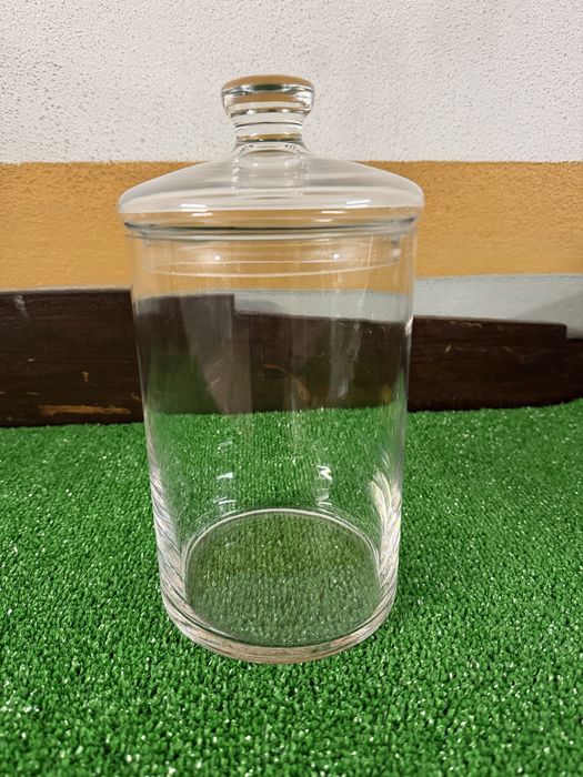 Conjunto 6 frascos de vidro