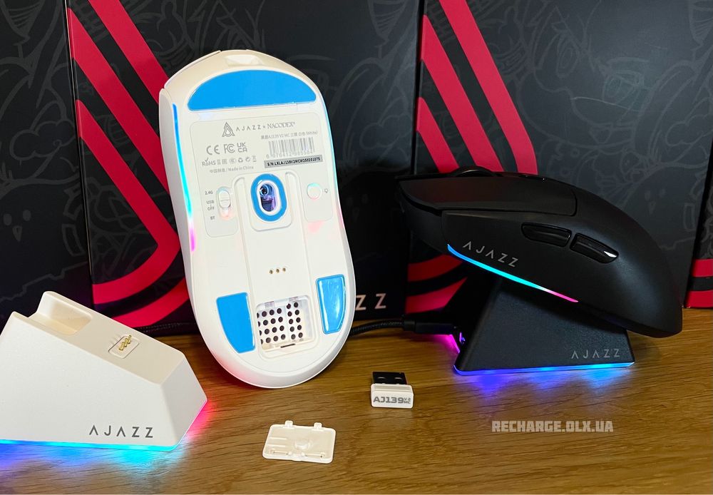 НОВИНКА Ajazz AJ139 V2 MC Wireless | БЕЗДРОТОВА Мишка