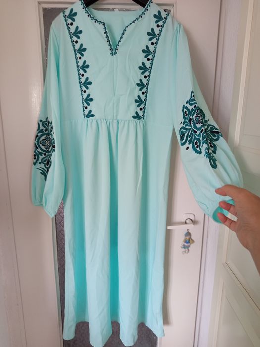 Sukienka tunika maxi Boho warszawa Mokotów