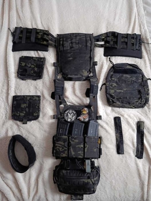 Kamizelka Templars Gear TPC Light Plate Carrier Gen4 MC BLACK+ ZESTAW