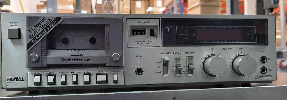 Technics M215 Deck Cassetes
