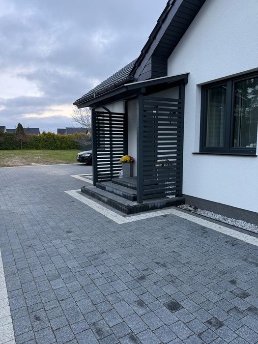 Zadaszenia tarasów – pergole – konstrukcje drewniane