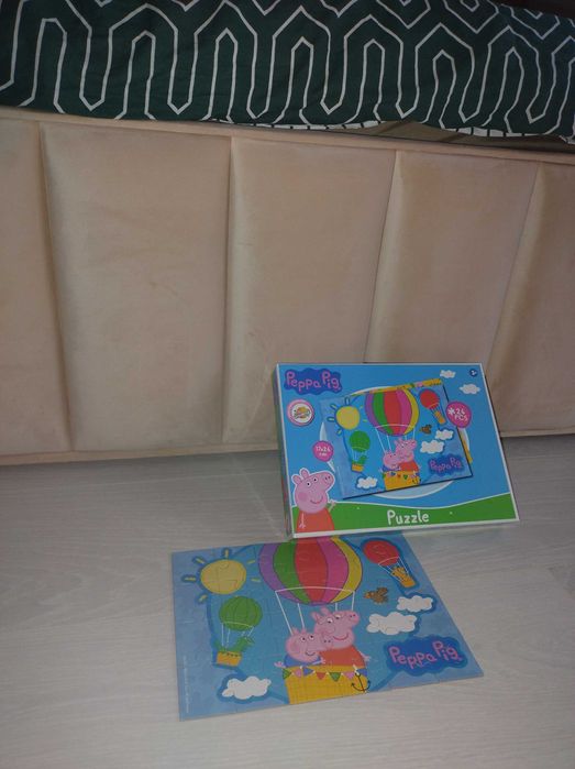 Puzzle Świnka Peppa 24 elementy, wym. 17x24 cm