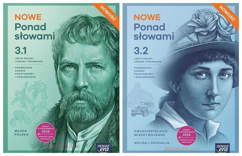 Nowe Ponad Słowami 3.1 i 3.2 Klasa 3 część 1 i część 2 Nowa Era 2026