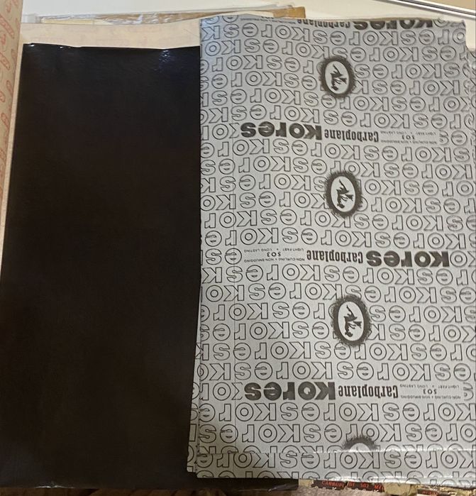 Копирка черная, фиолетовая