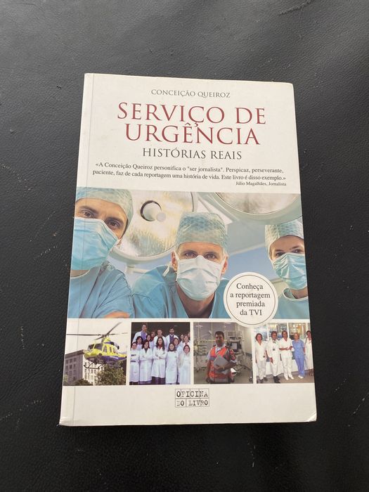 Livro “Serviço de Urgência - histórias reais”