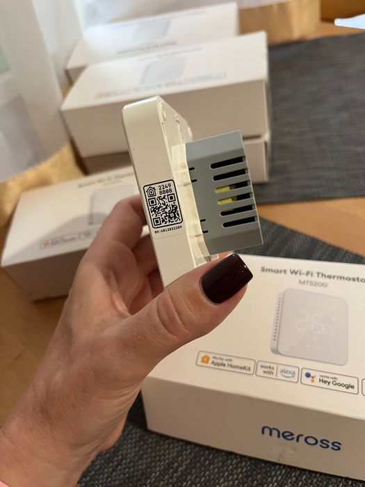Розумний Термостат (терморегулятор) для теплої підлоги Meross MTS200HK Apple Homekit