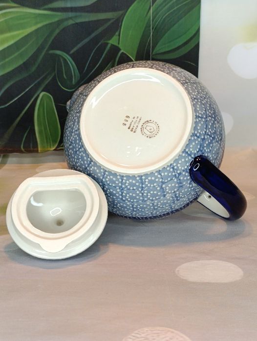 Czajnik imbryk ceramiczny duży 1,5L Ceramika Bolesławiec