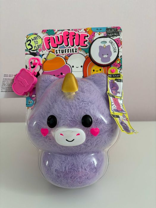 М'яка іграшка-антистрес Fluffie Stuffiez Єдиноріг/Оригінал/США