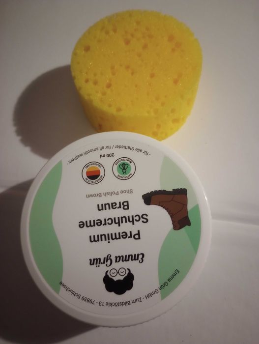 Wosk do butów Emma brąz 200ml