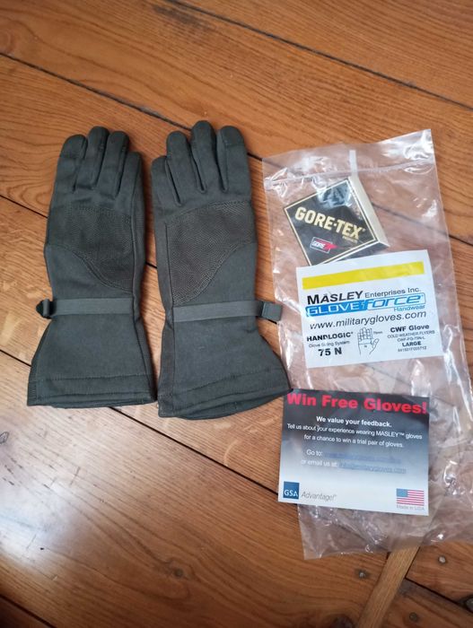 Бойові (тактичні)військові рукавиці Gore-tex армії США.