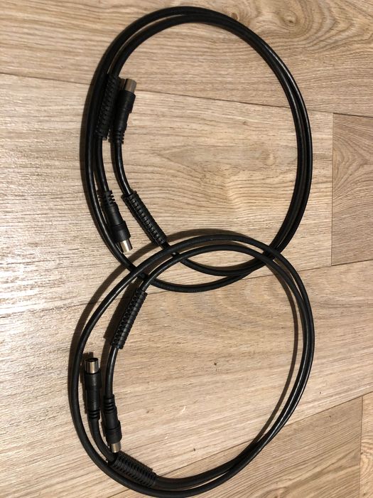 Kompletny kabel antenowy do TV z wtykami 150 cm - 2 sztuki