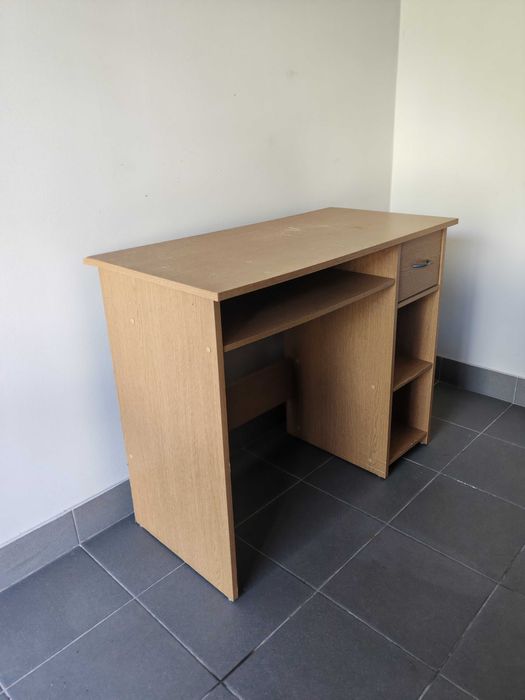 Secretária Compacta com Gaveta | 90x75x45 cm