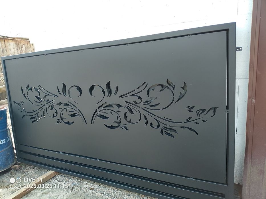 Brama, brama skrzydłowa, brama przesuwna, furtka, ogrodzenie, balkon