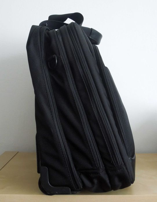 Samsonite Rolling Tote preto - para portátil e bagagem - óptimo estado