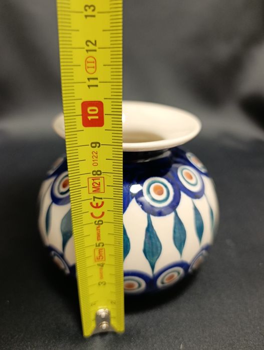 Wazonik mały  ceramika Bolesławiec