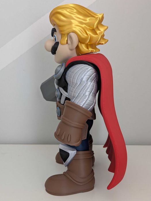 Fanart de Mario x Thor