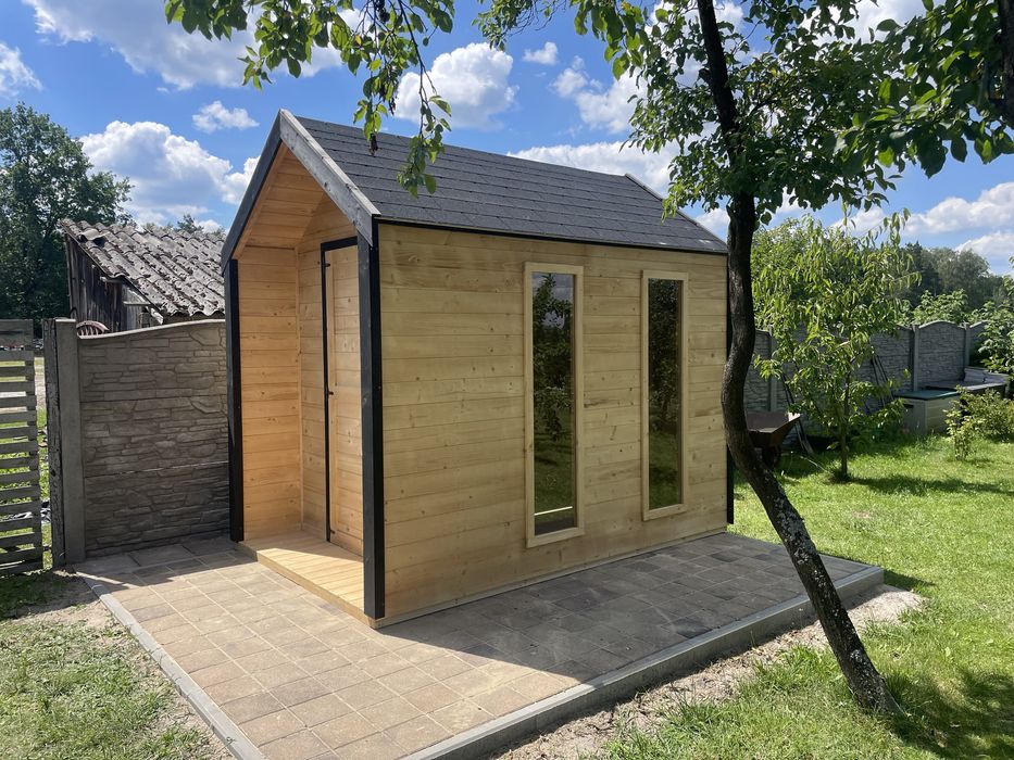 Domek narzedziowy, 3x2, nowoczesna stodoła, domek ogrodowy