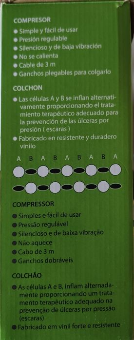 Colchão anti escaras
