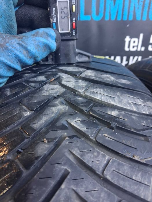 2x używane opony wielosezonowe 215/55 R16 Kleber Gwarancja Montaż