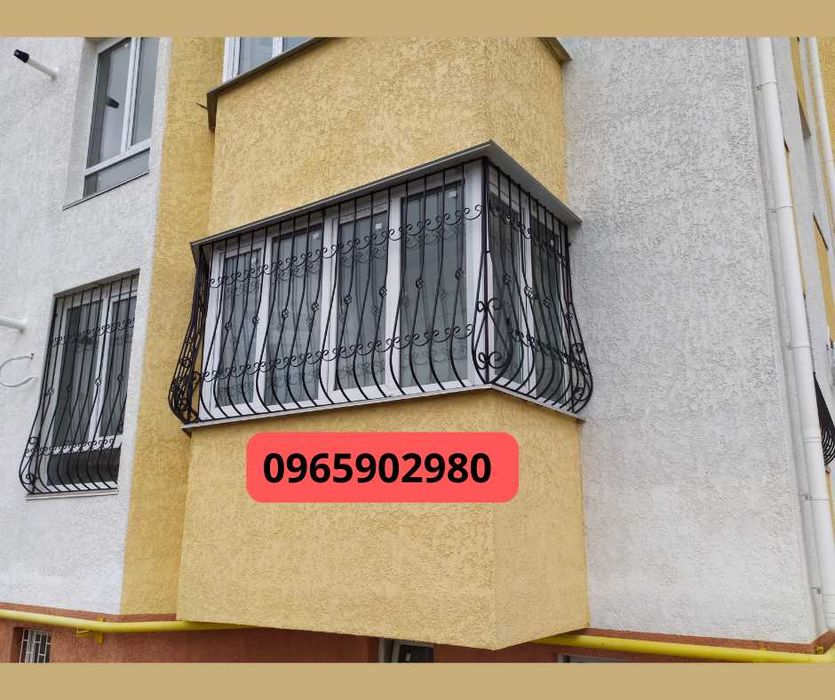 Дутые решётки для окон