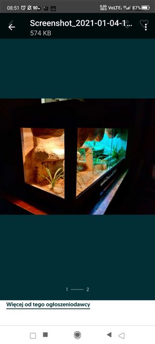 Okazja terrarium dla agamy gekona żółwia węża kameleona legwana węża