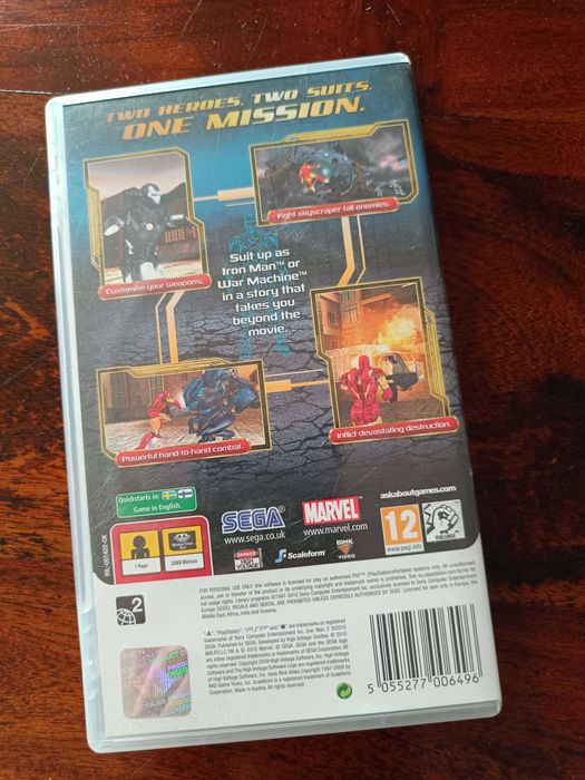 Gra Iron Man 2 PSP