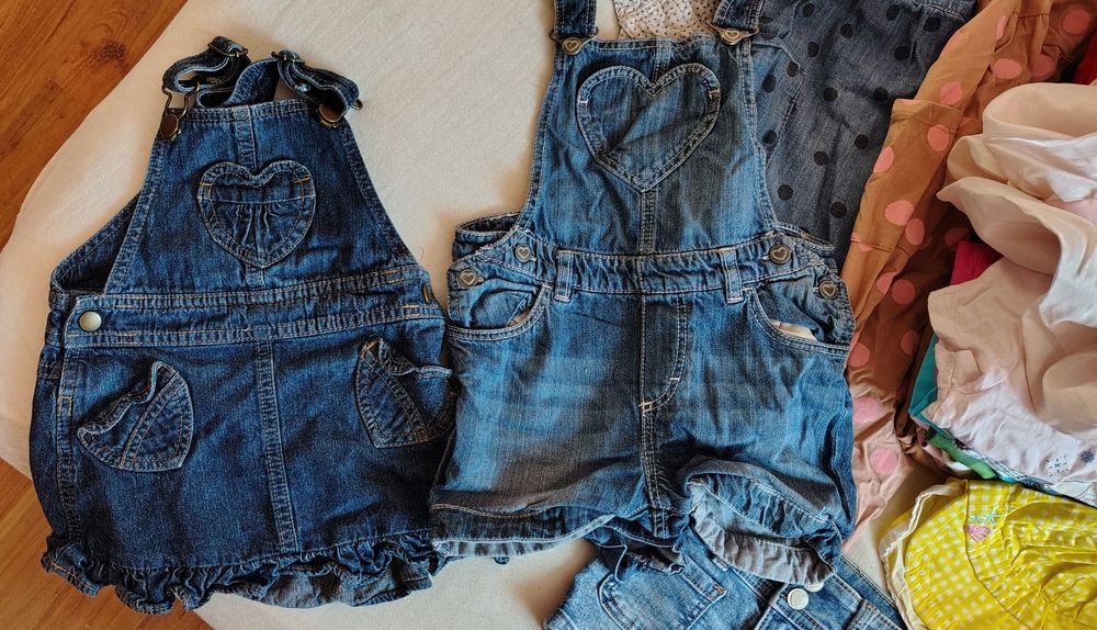 Paka ubrań dla dziewczynki, r.92