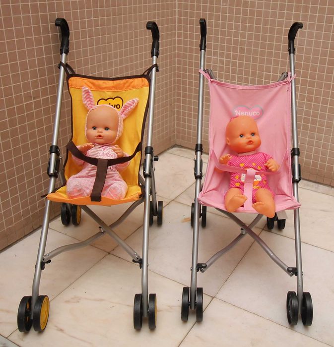 Carrinhos bebe bengala para crianças