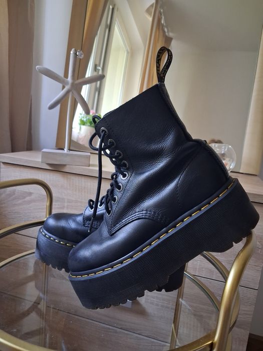 Buty Dr. Martens 1460 Pascal Max Platform  czarne 38
