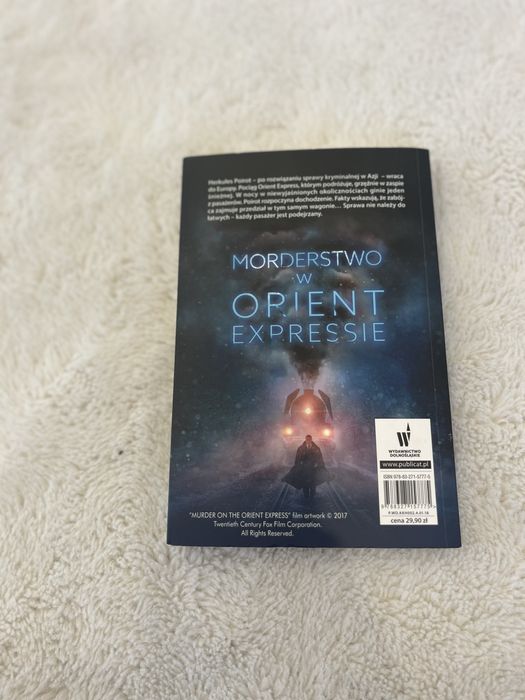 Książka Agatha Christie Morderstwo w Orient Expressie