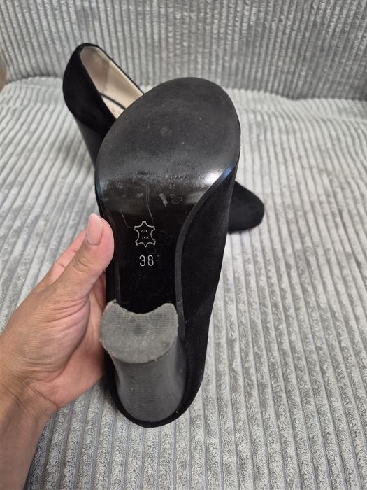 Туфлі 38 розмір замша