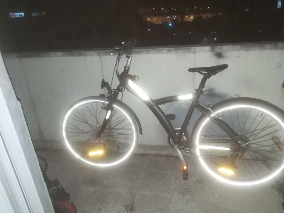 Bicicleta usada como nova