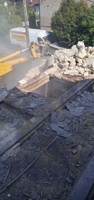 Rozbiórki, Wyburzenia Budynków, Garaży, Wywóz Gruzu