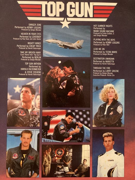 Top Gun   Original Motion Picture Soundtrack CBS  70296