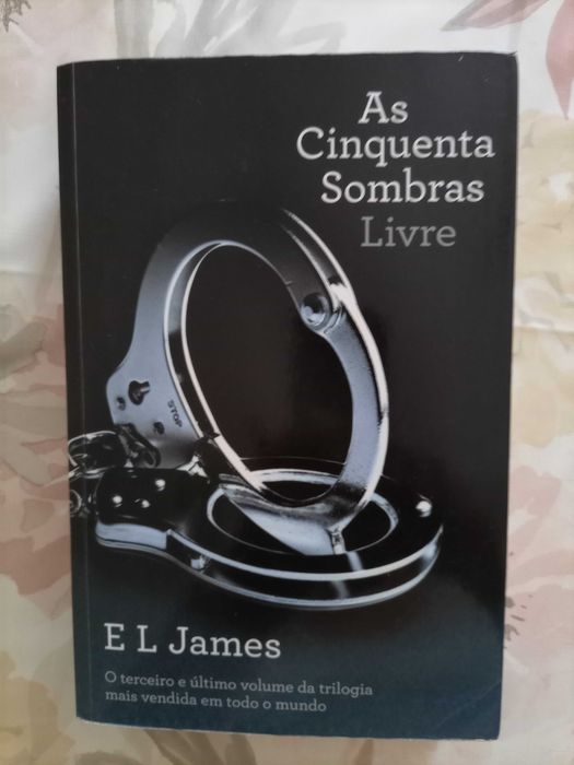 Livros da trilogia das Cinquenta Sombras de Grey