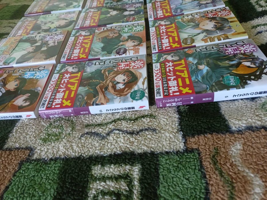 Ранобе Монолог травниці том 1-16 Японською