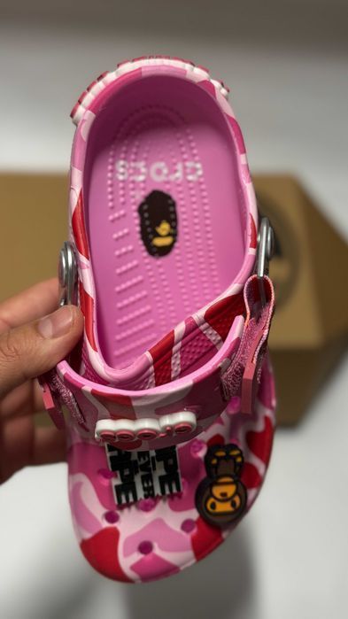 Buty Crocs x BAthing ape pink, rozmiar 36-37