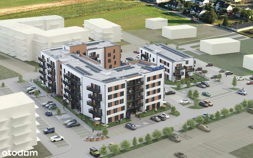 3-pokojowe mieszkanie 56m2 + balkon