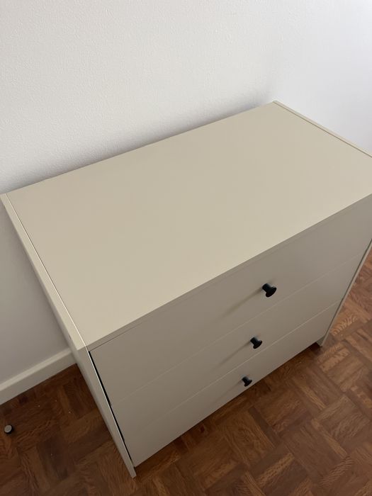 Par de Cómodas Gursken 3 gavetas