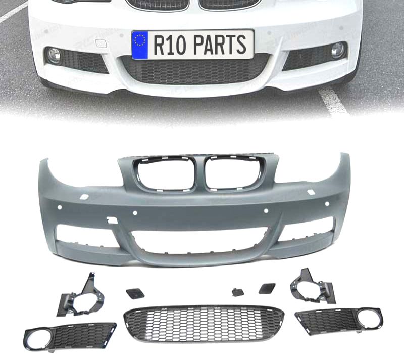 PARA-CHOQUES FRONTAL BMW E81 E82 E87 E88 04-13 LOOK M PDC