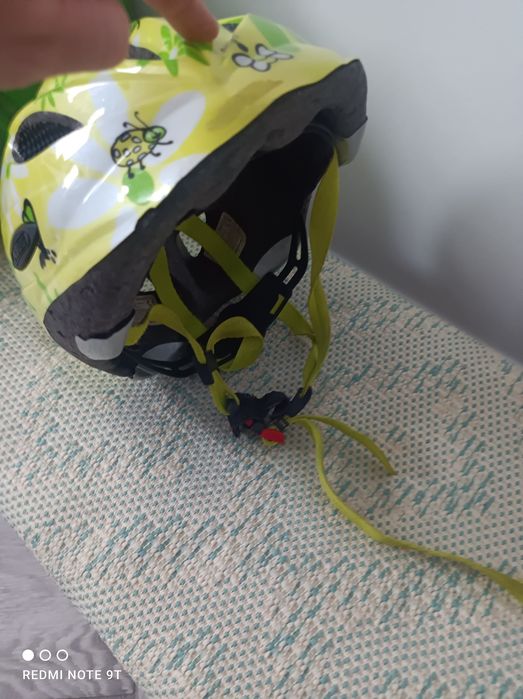 Kask rowerowy dziewczęcy