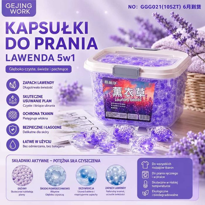 Kapsułki do prania